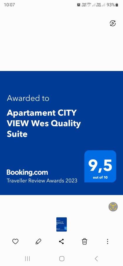 Apartament City View Wes Quality Suite Poznan Luaran gambar